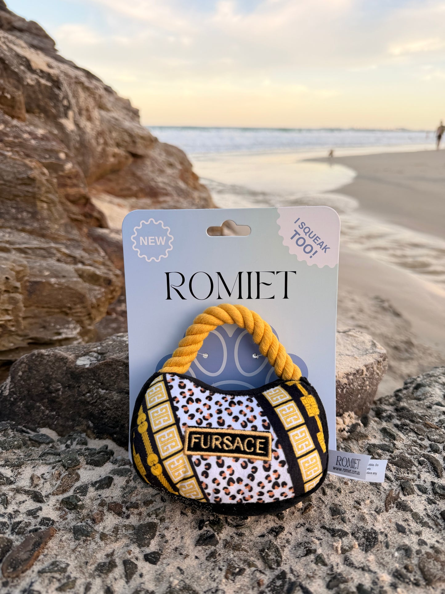 FURSACE Squeaky Dog Toy