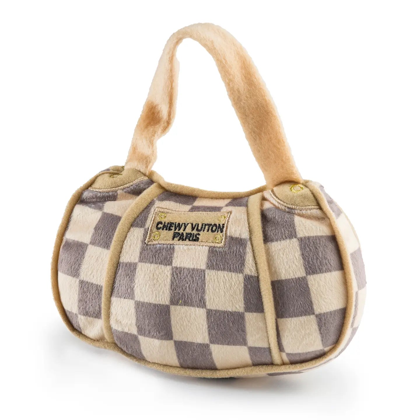 Chewy Vuitton Squeaky Dog Toy